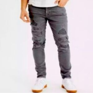 AMERICAN EAGLE NEXT LEVEL‎ FLEX DISTRESSED SKINNY JEANS SIZE 30/36 NWT